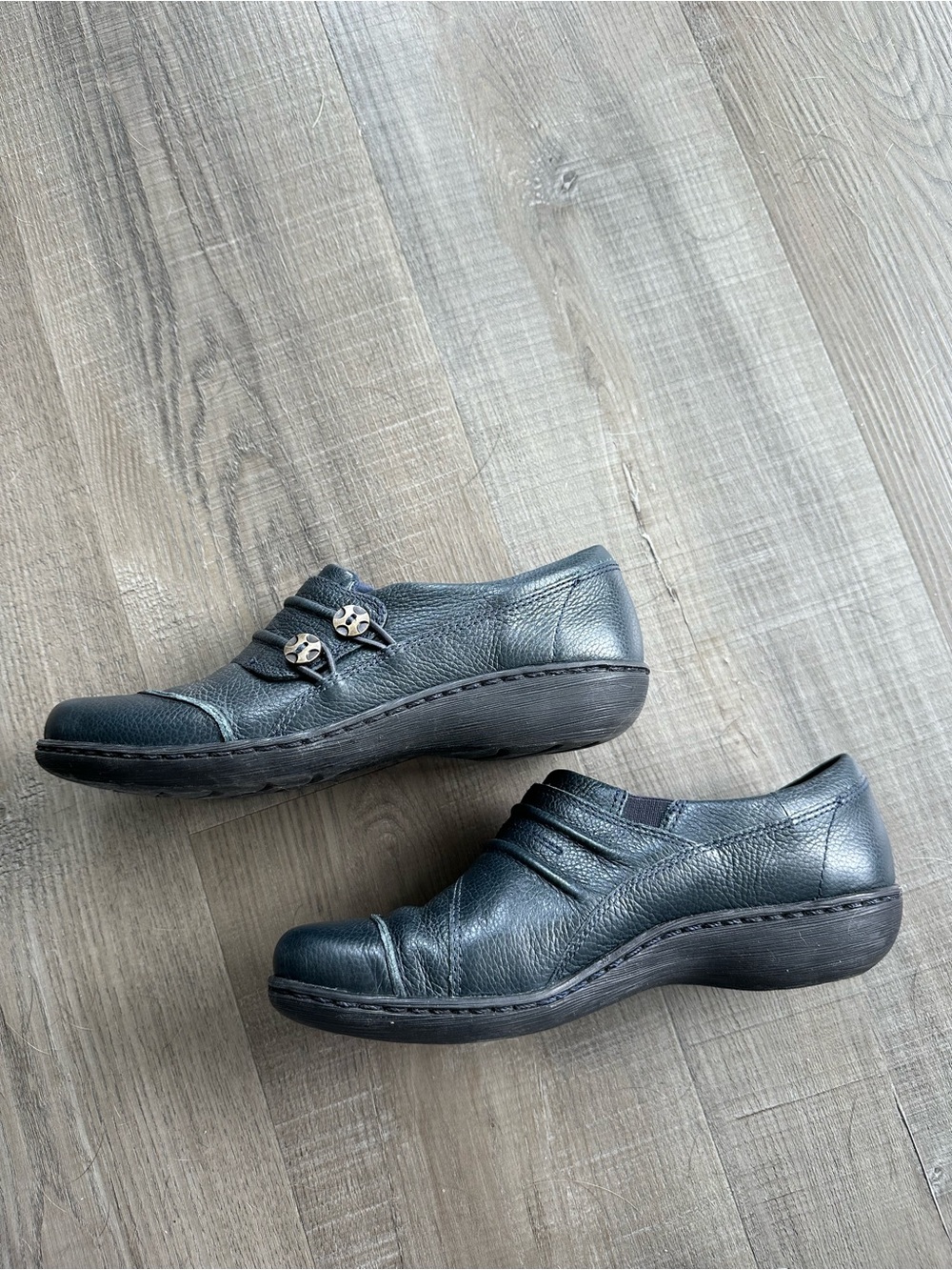 Clarks Shoes Navy